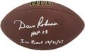 Dave Robinson Signed Wilson Super Grip Full Size NFL Football w/Ice Bowl 12-31-67, HOF'13 - ROBFTB320 - Dave Robinson Signed Wilson Super Grip Full Size NFL Football w/Ice Bowl 12-31-67, HOF'13 product image