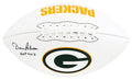 Dave Robinson Signed Green Bay Packers Franklin White Logo Football w/HOF 2013 - ROBFTB326 - Dave Robinson Signed Green Bay Packers Franklin White Logo Football w/HOF 2013 product image