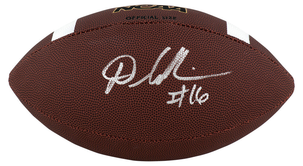 Denard Robinson Signed Wilson NCAA Composite Full Size Football - ROBFTB330 - Denard Robinson Signed Wilson NCAA Composite Full Size Football product image