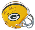 Dave Robinson Signed Green Bay Packers Throwback Riddell Mini Helmet w/HOF'13 - ROBMIN305 - Dave Robinson Signed Green Bay Packers Throwback Riddell Mini Helmet w/HOF'13 product image