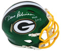 Dave Robinson Signed Green Bay Packers FLASH Riddell Speed Mini Helmet w/HOF 2013 - ROBMIN306 - Dave Robinson Signed Green Bay Packers FLASH Riddell Speed Mini Helmet w/HOF 2013 product image