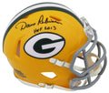 Dave Robinson Signed Green Bay Packers Throwback Riddell Speed Mini Helmet w/HOF 2013 - ROBMIN309 - Dave Robinson Signed Green Bay Packers Throwback Riddell Speed Mini Helmet w/HOF 2013 product image