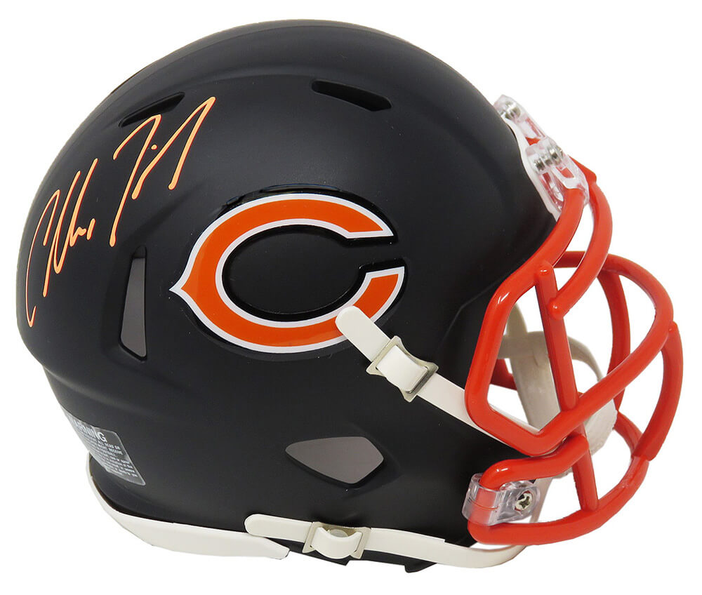 Allen Robinson Signed Chicago Bears Flat Black Matte Riddell Speed Mini Helmet - ROBMIN315 - Allen Robinson Signed Chicago Bears Flat Black Matte Riddell Speed Mini Helmet product image