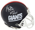 William Roberts Signed New York Giants Throwback Riddell Mini Helmet w/SB XXI, SB XXV - ROBMIN320 - William Roberts Signed New York Giants Throwback Riddell Mini Helmet w/SB XXI, SB XXV product image