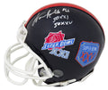 William Roberts Signed New York Giants Super Bowl XXI & XXV Champs Logo Riddell Mini Helmet w/SB XXI, SB XXV - ROBMIN321 - William Roberts Signed New York Giants Super Bowl XXI & XXV Champs Logo Riddell Mini Helmet w/SB XXI, SB XXV product image