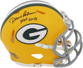 Dave Robinson Signed Green Bay Packers Riddell Speed Mini Helmet w/HOF 2013 - ROBMIN326 - Dave Robinson Signed Green Bay Packers Riddell Speed Mini Helmet w/HOF 2013 product image