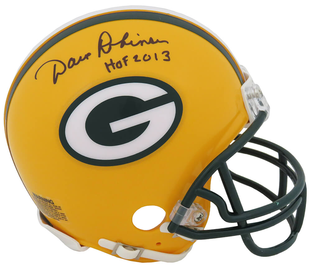 Dave Robinson Signed Green Bay Packers Riddell (VSR4) Mini Helmet w/HOF'13 - ROBMIN329 - Dave Robinson Signed Green Bay Packers Riddell (VSR4) Mini Helmet w/HOF'13 product image
