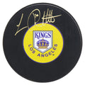 Luc Robitaille Signed Los Angeles Kings 1970's Style Logo Hockey Puck - ROBPUC400 - Luc Robitaille Signed Los Angeles Kings 1970's Style Logo Hockey Puck product image