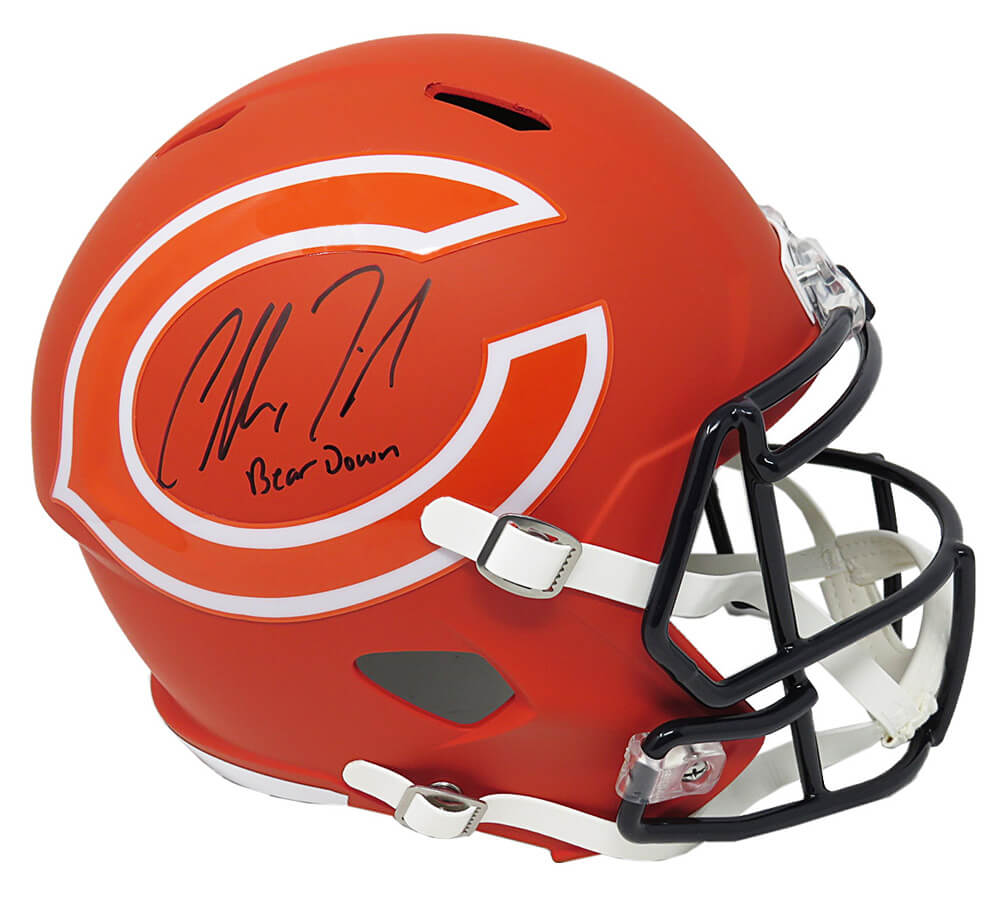 Allen Robinson Signed Chicago Bears AMP Alternate Series Riddell Speed Full Size Replica Helmet w/Bear Down - ROBREP307 - Allen Robinson Signed Chicago Bears AMP Alternate Series Riddell Speed Full Size Replica Helmet w/Bear Down product image
