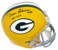Dave Robinson Signed Green Bay Packers Throwback Riddell Full Size Replica Helmet w/HOF 2013 - ROBREP311 - Dave Robinson Signed Green Bay Packers Throwback Riddell Full Size Replica Helmet w/HOF 2013 product image