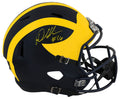 Denard Robinson Signed Michigan Wolverines Riddell Full Size Speed Replica Helmet - ROBREP340 - Denard Robinson Signed Michigan Wolverines Riddell Full Size Speed Replica Helmet product image