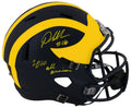 Denard Robinson Signed Michigan Wolverines Riddell Full Size Speed Replica Helmet w/2010 All-American - ROBREP341 - Denard Robinson Signed Michigan Wolverines Riddell Full Size Speed Replica Helmet w/2010 All-American product image