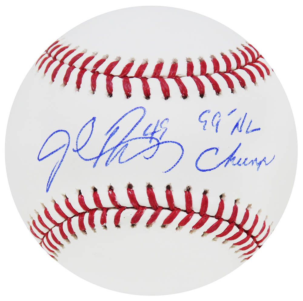 John Rocker Signed Rawlings Official MLB Baseball w/99 NL Champs - ROCBSB101 - John Rocker Signed Rawlings Official MLB Baseball w/99 NL Champs product image