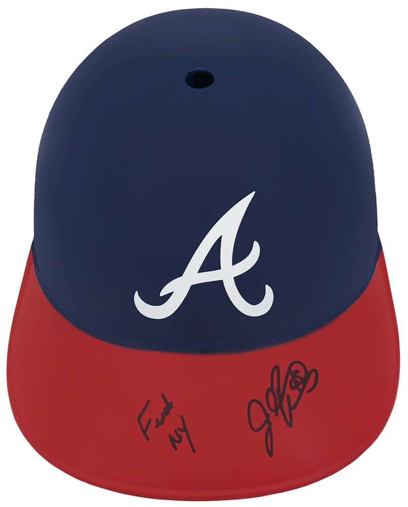 John Rocker Signed Atlanta Braves Souvenir Replica Baseball Batting Helmet w/F*ck NY! - ROCBTH101 - John Rocker Signed Atlanta Braves Souvenir Replica Baseball Batting Helmet w/F*ck NY! product image