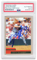 John Rocker Signed Atlanta Braves 2000 Topps Baseball Trading Card #314 - (PSA Encapsulated) - ROCCAR101 - John Rocker Signed Atlanta Braves 2000 Topps Baseball Trading Card #314 - (PSA Encapsulated) product image