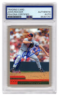 John Rocker Signed Braves 2000 Topps Baseball Card #314 - (PSA Encapsulated) - ROCCAR103 - John Rocker Signed Braves 2000 Topps Baseball Card #314 - (PSA Encapsulated) product image