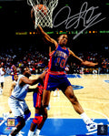 Dennis Rodman Signed Detroit Pistons Rebound Action 8x10 Photo - ROD08P209 - Dennis Rodman Signed Detroit Pistons Rebound Action 8x10 Photo product image