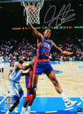 Dennis Rodman Signed Detroit Pistons Rebound Action 16x20 Photo - ROD16P226 - Dennis Rodman Signed Detroit Pistons Rebound Action 16x20 Photo product image