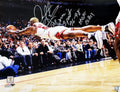 Dennis Rodman Signed Chicago Bulls Diving For Basketball 16x20 Photo w/The Worm, 3 Peat 96-98, HOF 2011 - ROD16P227 - Dennis Rodman Signed Chicago Bulls Diving For Basketball 16x20 Photo w/The Worm, 3 Peat 96-98, HOF 2011 product image