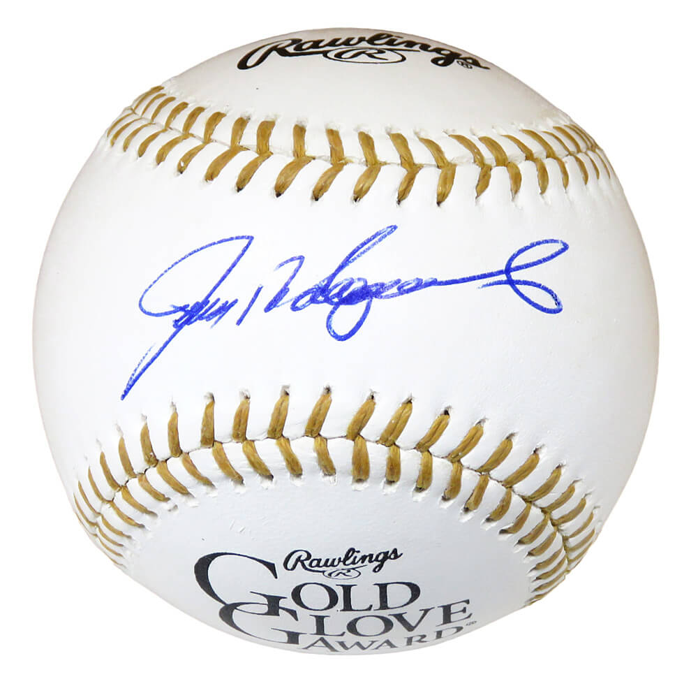 Ivan Rodriguez Signed Rawlings Gold Glove Logo Baseball - RODBSB111 - Ivan Rodriguez Signed Rawlings Gold Glove Logo Baseball product image