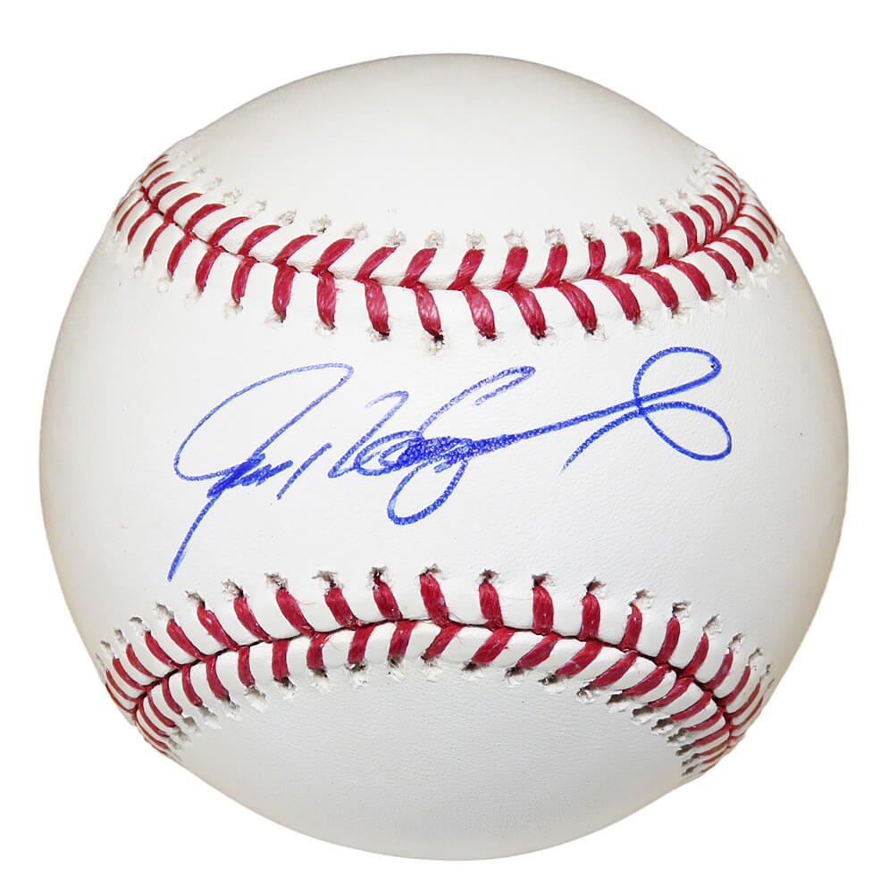 Ivan Rodriguez Signed Rawlings MLB Baseball - RODBSB112 - Ivan Rodriguez Signed Rawlings MLB Baseball product image