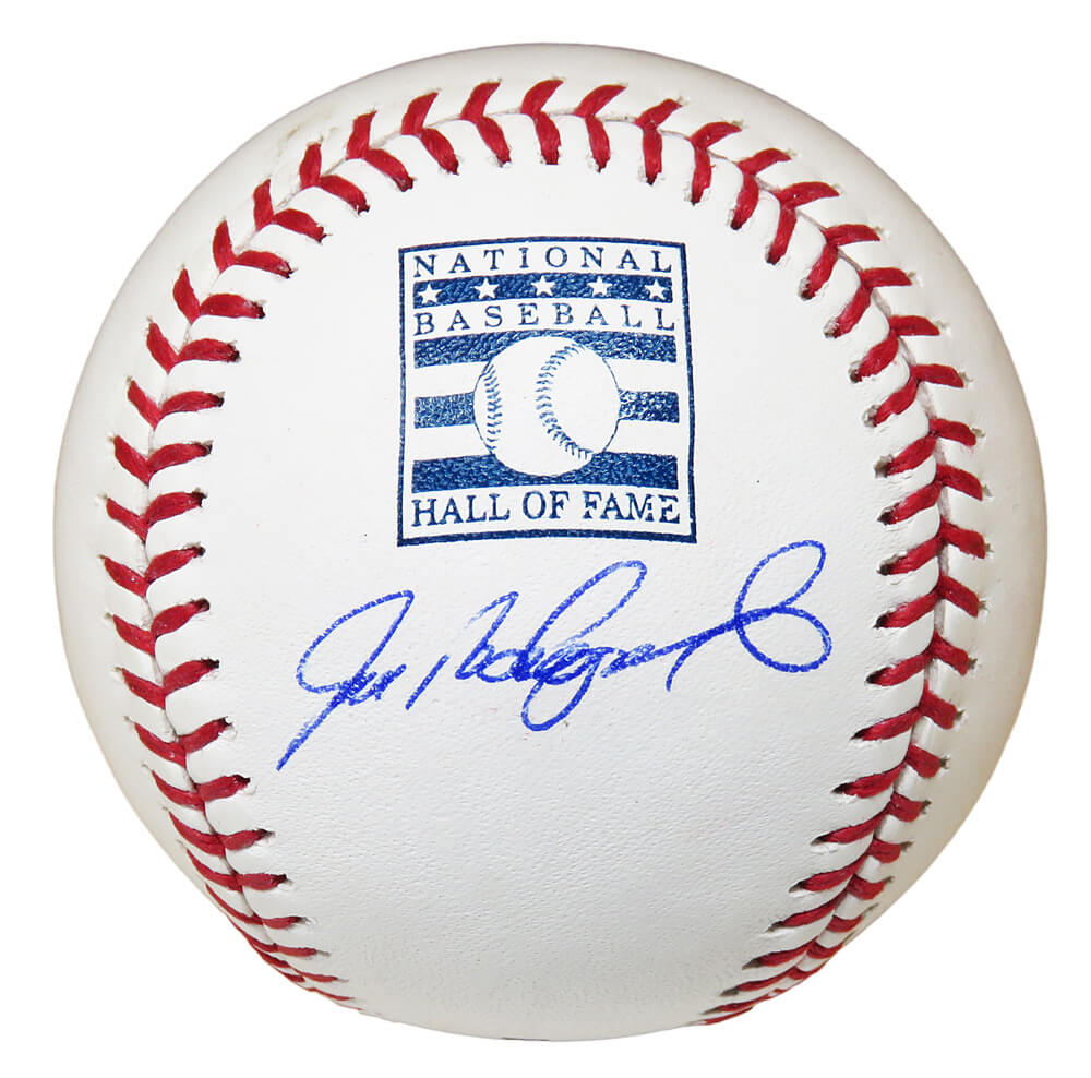 Ivan Rodriguez Signed Rawlings Hall of Fame Logo Baseball  (JSA) - RODBSB113 - Ivan Rodriguez Signed Rawlings Hall of Fame Logo Baseball (JSA) product image