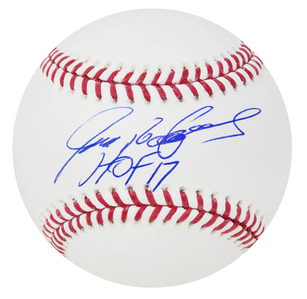 Ivan Rodriguez Signed Rawlings Official MLB Baseball w/HOF'17 (JSA) - RODBSB115 - Ivan Rodriguez Signed Rawlings Official MLB Baseball w/HOF'17 (JSA) product image