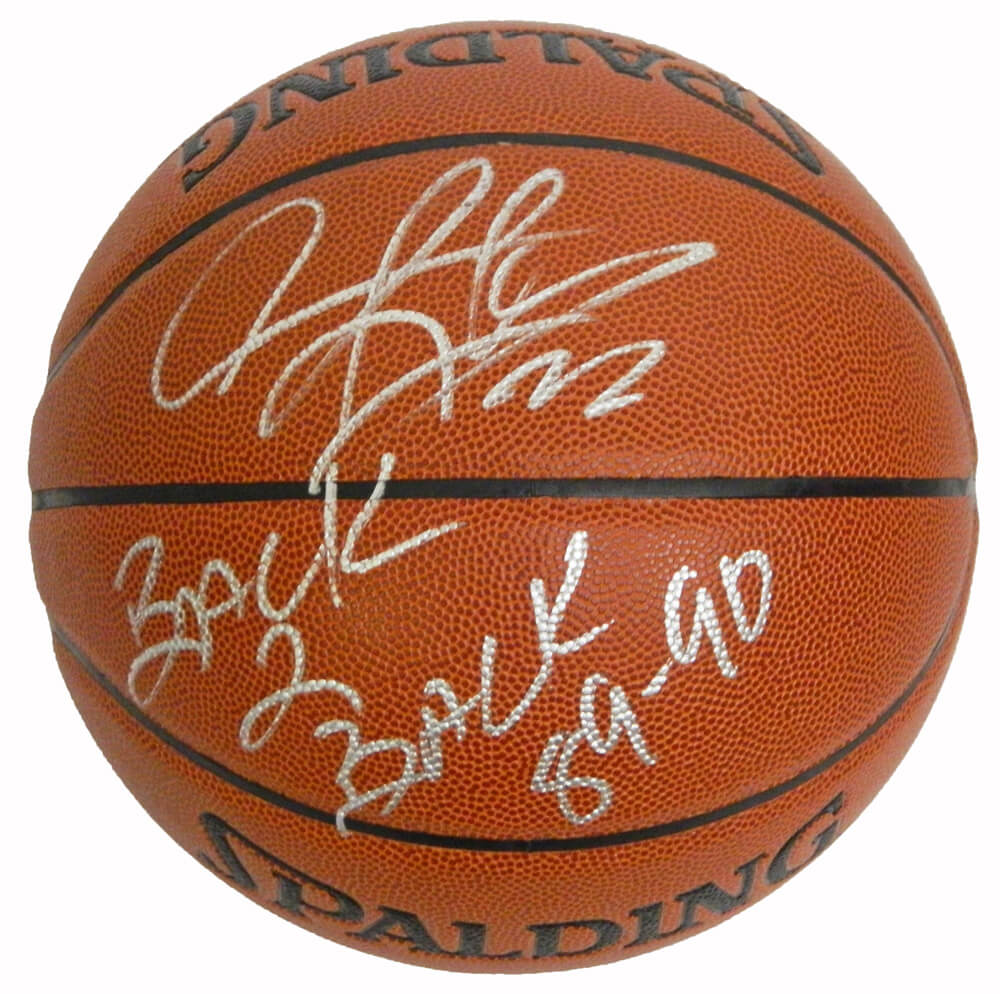 Dennis Rodman Signed Spalding Indoor/Outdoor Basketball w/Back 2 Back 89-90 - RODBSK204 - Dennis Rodman Signed Spalding Indoor/Outdoor Basketball w/Back 2 Back 89-90 product image