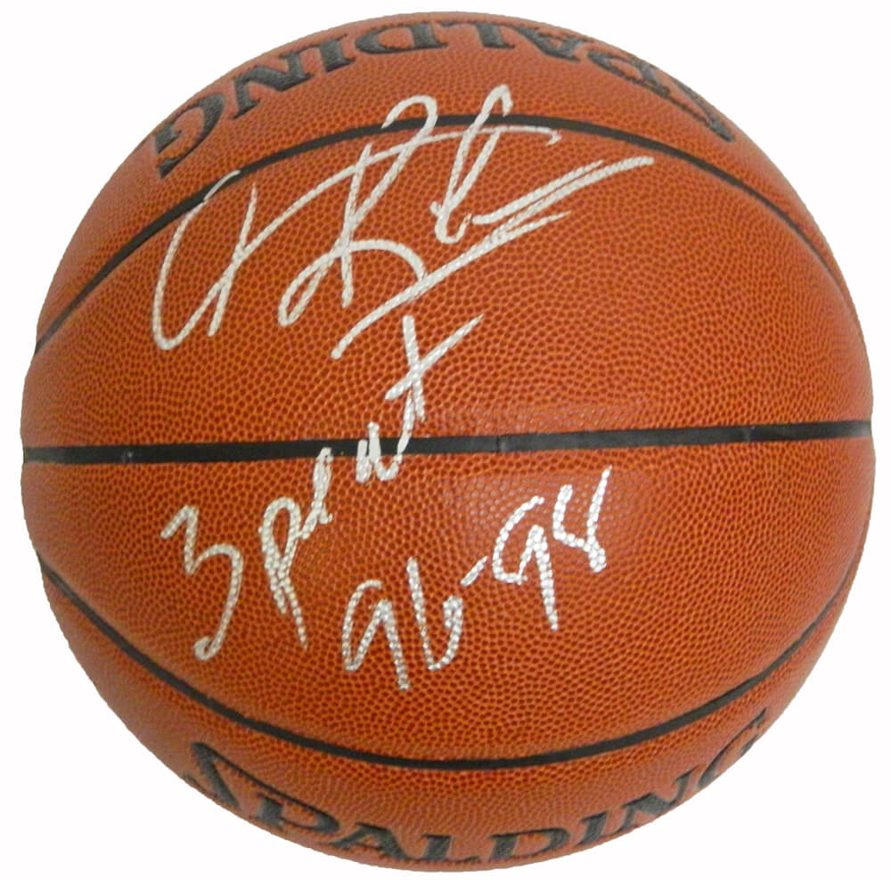 Dennis Rodman Signed Spalding Indoor/Outdoor Basketball w/3 Peat 96-98 - PSA/DNA - RODBSK205 - Dennis Rodman Signed Spalding Indoor/Outdoor Basketball w/3 Peat 96-98 - PSA/DNA product image