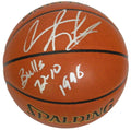 Dennis Rodman Signed Spalding Indoor/Outdoor Basketball w/Bulls 72-10 1998 - RODBSK212 - Dennis Rodman Signed Spalding Indoor/Outdoor Basketball w/Bulls 72-10 1998 product image
