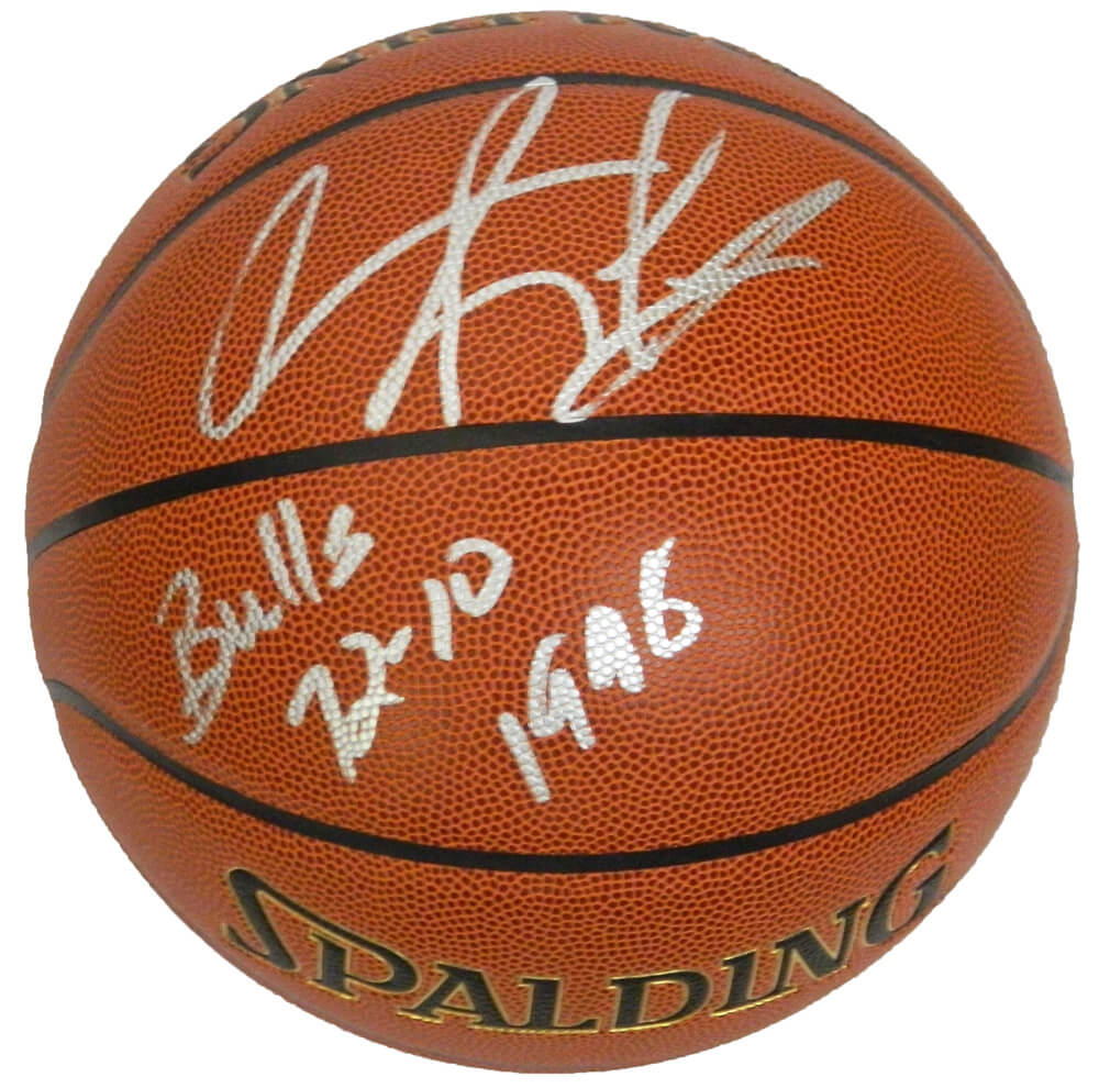 Dennis Rodman Signed Spalding Indoor/Outdoor Basketball w/Bulls 72-10 1998 - RODBSK212 - Dennis Rodman Signed Spalding Indoor/Outdoor Basketball w/Bulls 72-10 1998 product image