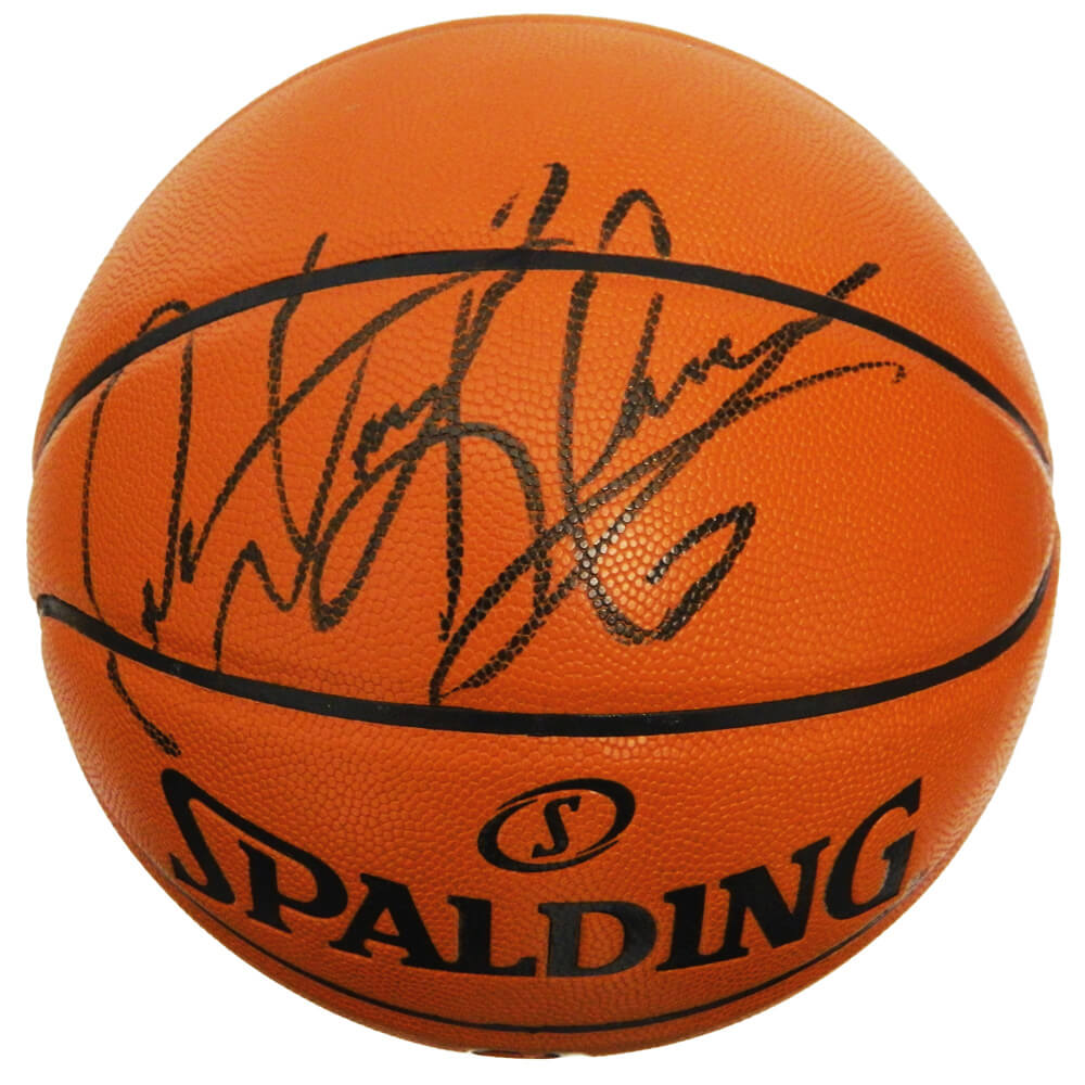 Dennis Rodman Signed Spalding Game Series Replica NBA Basketball - RODBSK214 - Dennis Rodman Signed Spalding Game Series Replica NBA Basketball product image