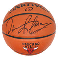 Dennis Rodman Signed Spalding Chicago Bulls Logo Game Series Replica NBA Basketball - RODBSK216 - Dennis Rodman Signed Spalding Chicago Bulls Logo Game Series Replica NBA Basketball product image