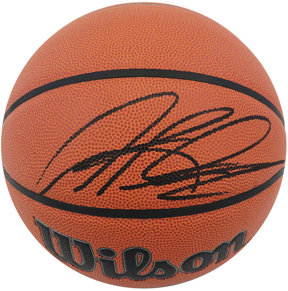Dennis Rodman Signed Wilson Indoor/Outdoor NBA Basketball (In Black) (JSA) - RODBSK222 - Dennis Rodman Signed Wilson Indoor/Outdoor NBA Basketball (In Black) (JSA) product image