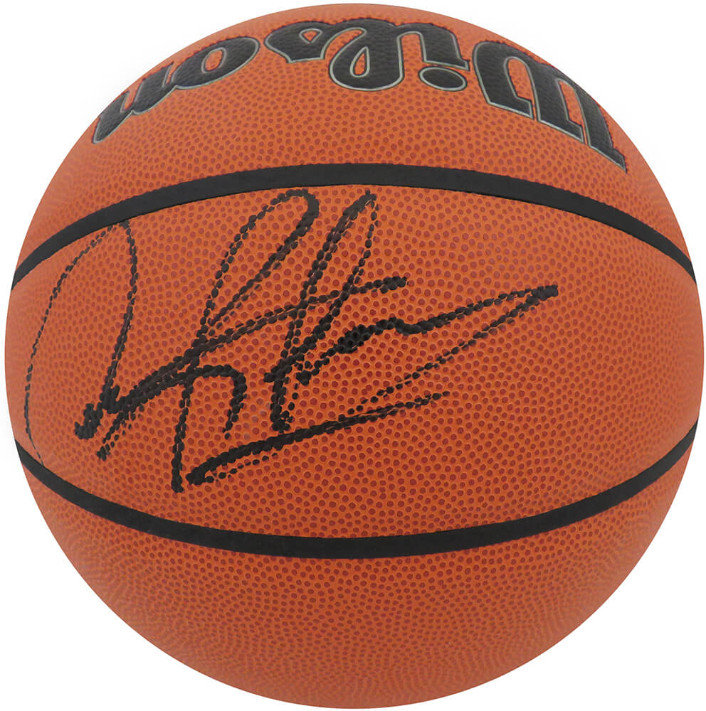 Dennis Rodman Signed Wilson Indoor/Outdoor NBA Basketball - RODBSK223 - Dennis Rodman Signed Wilson Indoor/Outdoor NBA Basketball product image