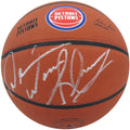 Dennis Rodman Signed Wilson Detroit Pistons Logo NBA Basketball  w/Worm (JSA) - RODBSK227 - Dennis Rodman Signed Wilson Detroit Pistons Logo NBA Basketball w/Worm (JSA) product image