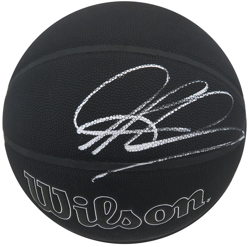 Dennis Rodman Signed Wilson I/O Black 75th Anniversary Logo NBA Basketball (JSA) - RODBSK228 - Dennis Rodman Signed Wilson I/O Black 75th Anniversary Logo NBA Basketball (JSA) product image