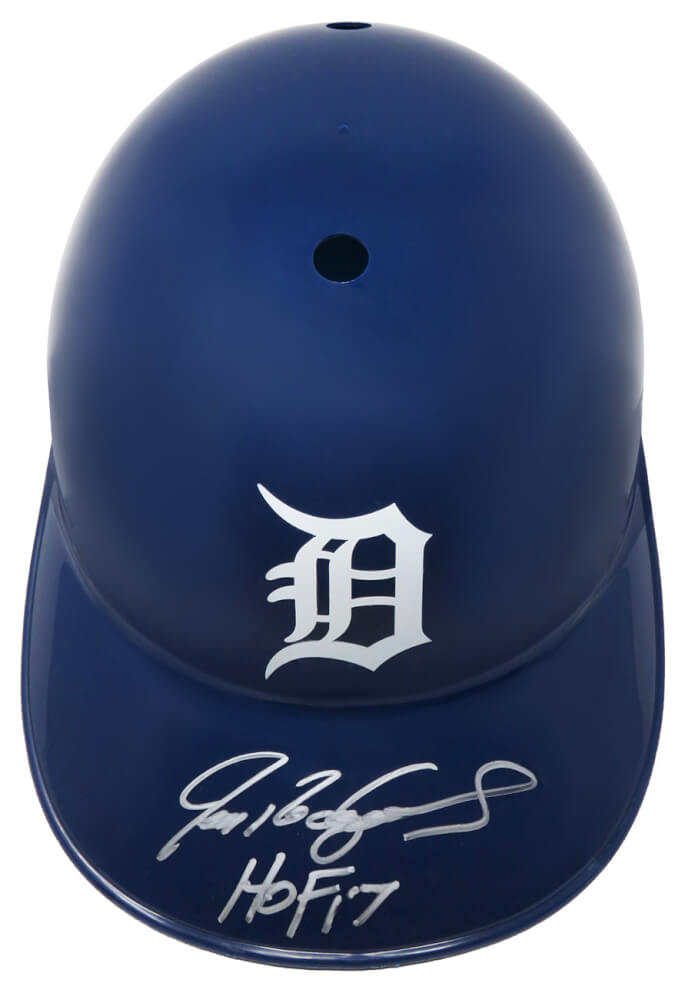 Ivan Rodriguez Signed Detroit Tigers Replica Souvenir Batting Helmet w/HOF'17 (JSA) - RODBTH101 - Ivan Rodriguez Signed Detroit Tigers Replica Souvenir Batting Helmet w/HOF'17 (JSA) product image