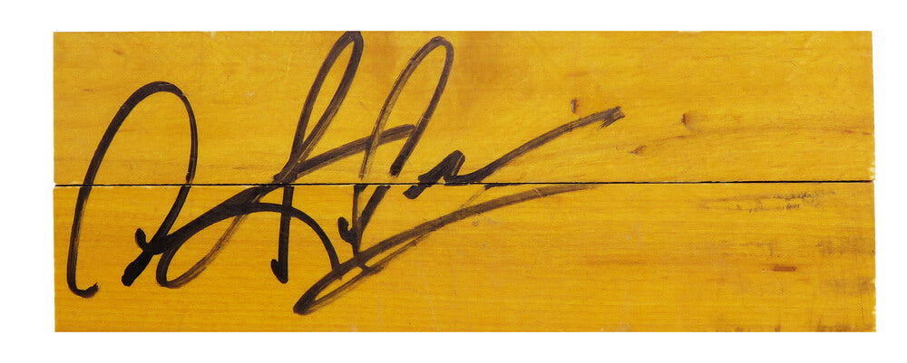 Dennis Rodman Signed  8x3 Basketball Court Floor Piece - RODFLO200 - Dennis Rodman Signed 8x3 Basketball Court Floor Piece product image