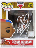 Dennis Rodman Signed Chicago Bulls Funko Pop Doll #103 (White Ink) - (JSA) - RODFUN201 - Dennis Rodman Signed Chicago Bulls Funko Pop Doll #103 (White Ink) - (JSA) product image