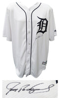 Ivan Rodriguez Signed Detroit Tigers White Majestic Replica Baseball Jersey - RODJRY100 - Ivan Rodriguez Signed Detroit Tigers White Majestic Replica Baseball Jersey product image
