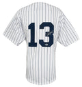 Alex Rodriguez Signed White Pinstripe Custom Baseball Jersey - (Beckett) - RODJRY120 - Alex Rodriguez Signed White Pinstripe Custom Baseball Jersey - (Beckett) product image