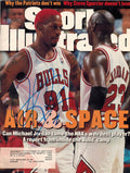 Dennis Rodman Signed Bulls Sports Illustrated 10/23/95 w/Jordan - RODMAG200 - Dennis Rodman Signed Bulls Sports Illustrated 10/23/95 w/Jordan product image