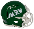Aaron Rodgers Signed New York Jets 2024 Green Riddell Speed Mini Helmet - (Fanatics) - RODMIN303 - Aaron Rodgers Signed New York Jets 2024 Green Riddell Speed Mini Helmet - (Fanatics) product image