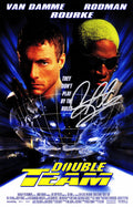 Dennis Rodman Signed  Double Team 11x17 Movie Poster - RODPST200 - Dennis Rodman Signed Double Team 11x17 Movie Poster product image