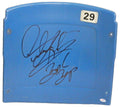 Dennis Rodman Signed Silverdome Stadium Seatback w/Bad Boys - RODSTB201 - Dennis Rodman Signed Silverdome Stadium Seatback w/Bad Boys product image