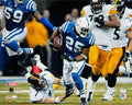 Ben Roethlisberger Signed Pittsburgh Steelers Playoff Tackle vs Colts 16x20 Photo w/The Tackle - ROE16P300 - Ben Roethlisberger Signed Pittsburgh Steelers Playoff Tackle vs Colts 16x20 Photo w/The Tackle product image