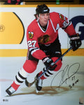 Jeremy Roenick Signed Chicago Blackhawks Red Jersey Action 16x20 Photo w/9x All Star - ROE16P409 - Jeremy Roenick Signed Chicago Blackhawks Red Jersey Action 16x20 Photo w/9x All Star product image