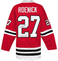 Jeremy Roenick Signed Red Custom Hockey Jersey w/9x All Star - ROEJRY404 - Jeremy Roenick Signed Red Custom Hockey Jersey w/9x All Star product image
