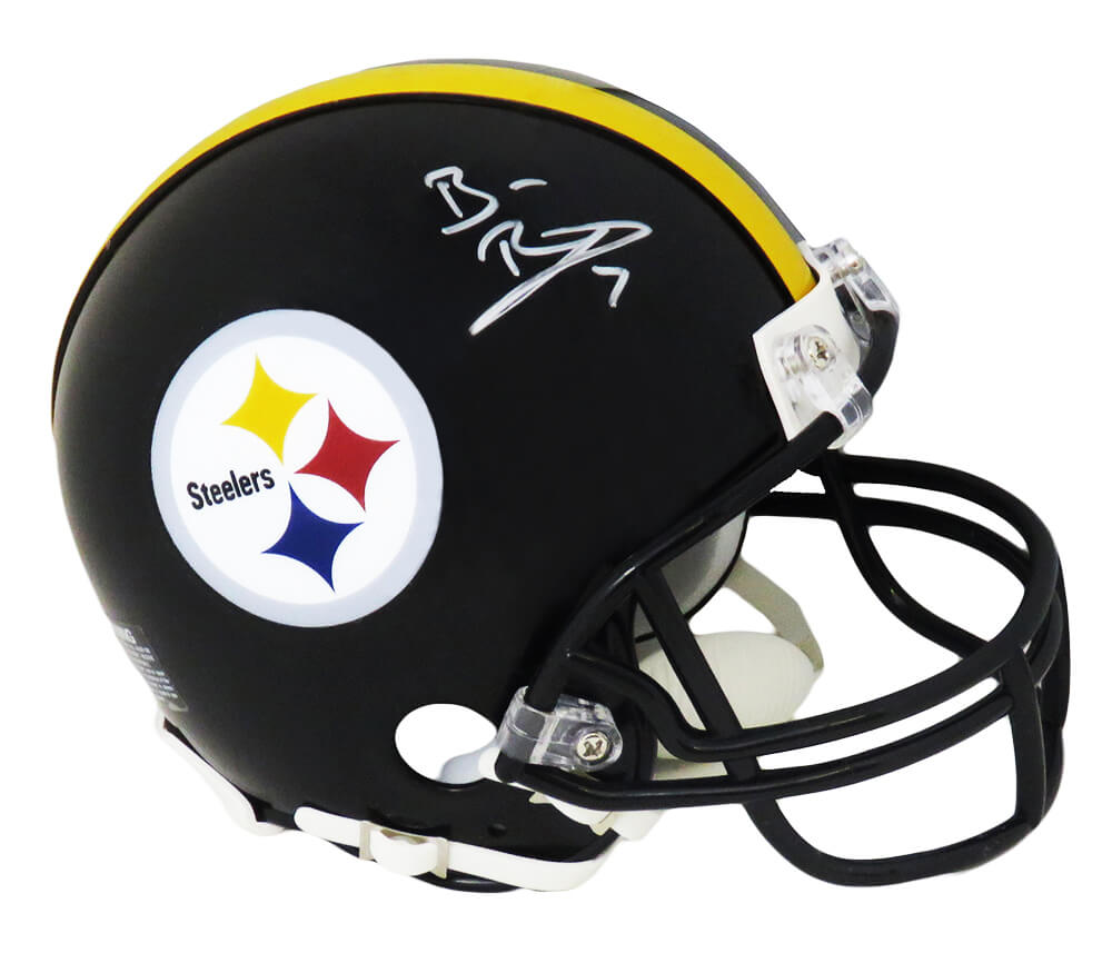 Ben Roethlisberger Signed Pittsburgh Steelers Riddell Mini Helmet - ROEMIN300 - Ben Roethlisberger Signed Pittsburgh Steelers Riddell Mini Helmet product image